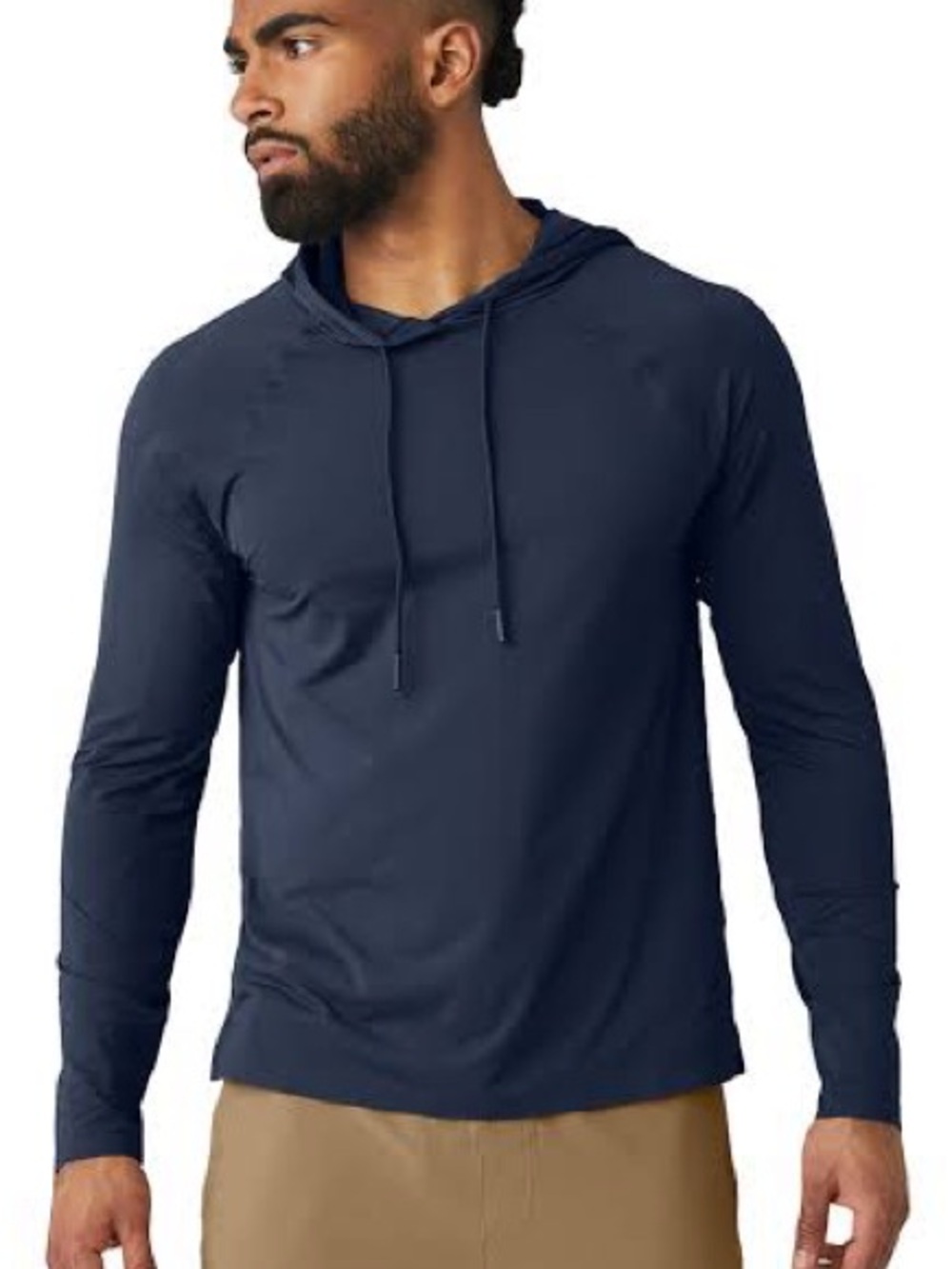 NWT - Men’s Alo Yoga Idol Performance Hooded Runner in Navy size M